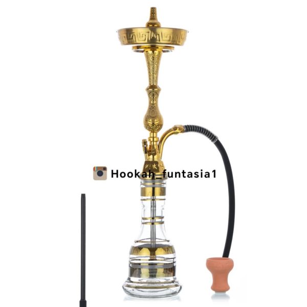 Chrome L Size Shisha  (New Stock) - Image 9