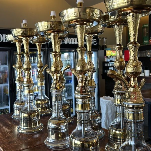 Chrome L Size Shisha  (New Stock) - Image 2
