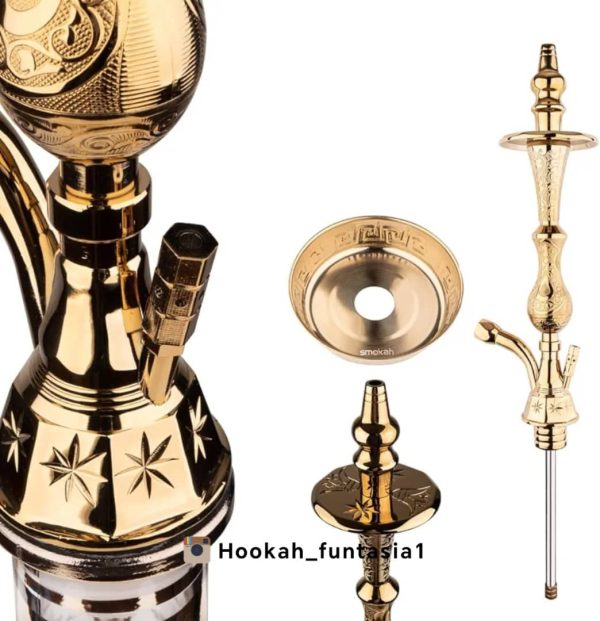 Chrome L Size Shisha  (New Stock) - Image 7