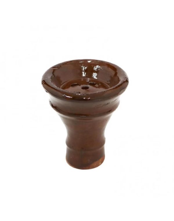 Traditional Glazed Egyptian Head Bowl - Image 2