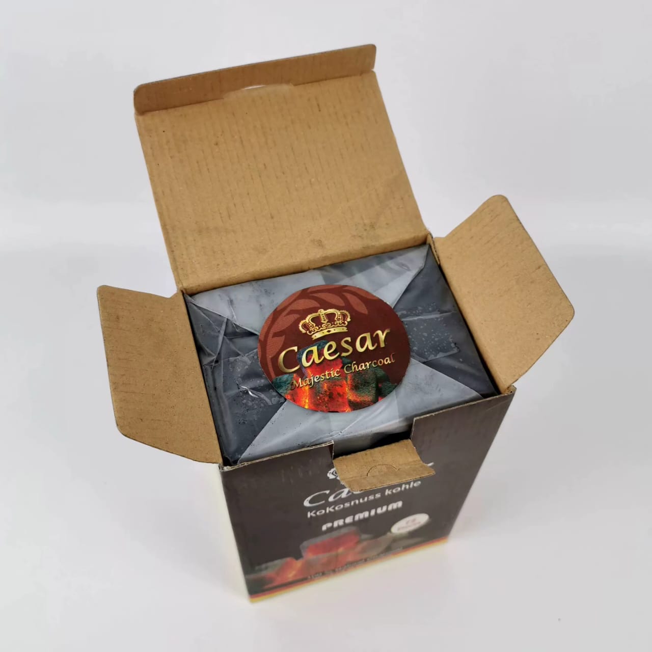 Caesar Coconut Cube Charcoal ( 72 pcs) - Image 4