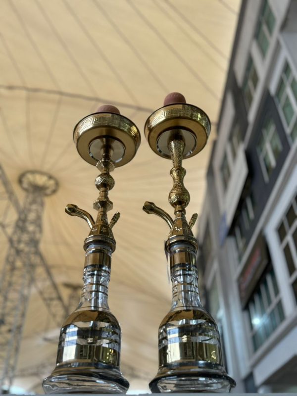 Chrome L Size Shisha  (New Stock) - Image 10