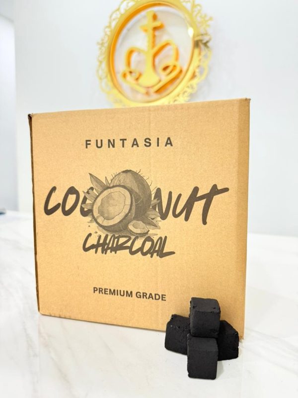 Premium Grade Coconut Cube Charcoal (2.5cm) 5kg Per Box
